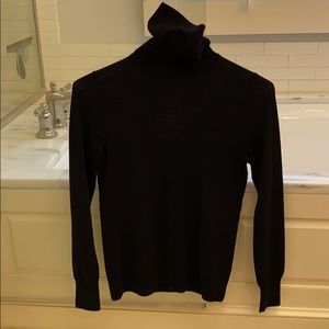 Merino wool turtleneck- navy